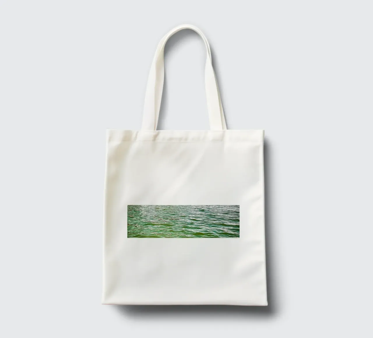 Riflessi d'acqua borsa in juta da Art Studio by Iris
