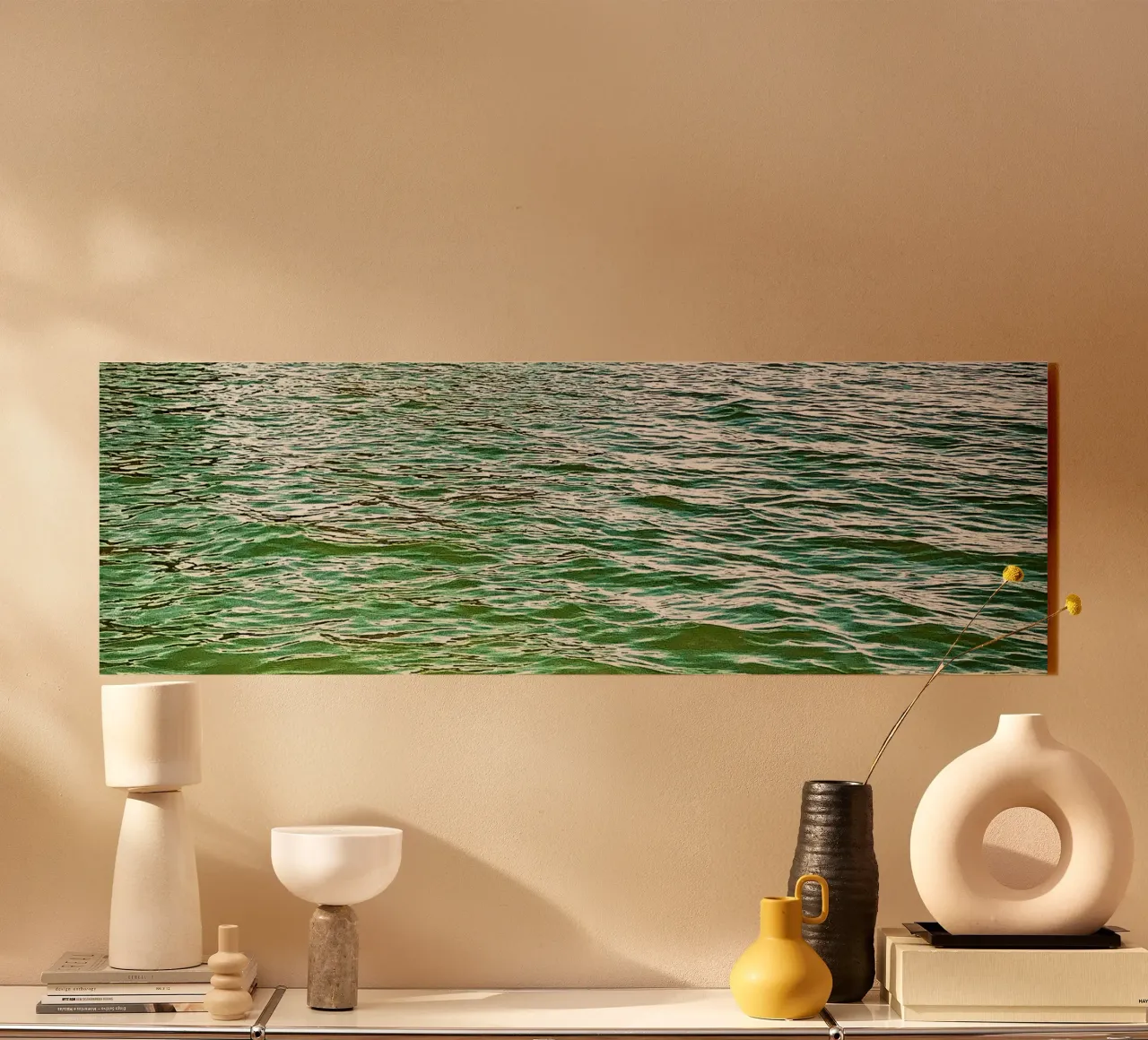 Waterreflecties acryl van Art Studio by Iris