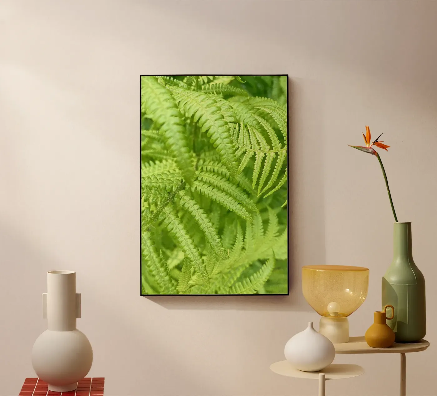 Farn Acryl-Glas von Art Studio by Iris