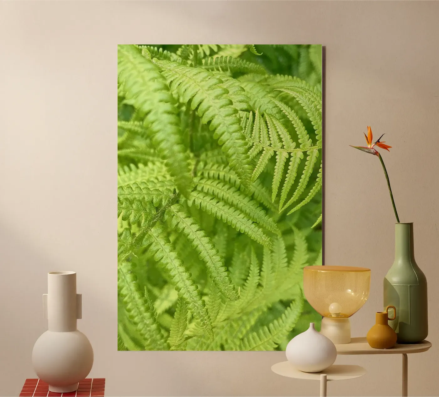 Fern alluminio dibond da Art Studio by Iris