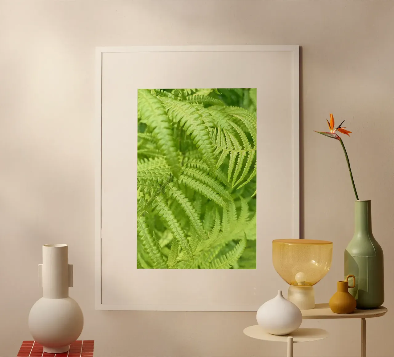 Fern poster van Art Studio by Iris