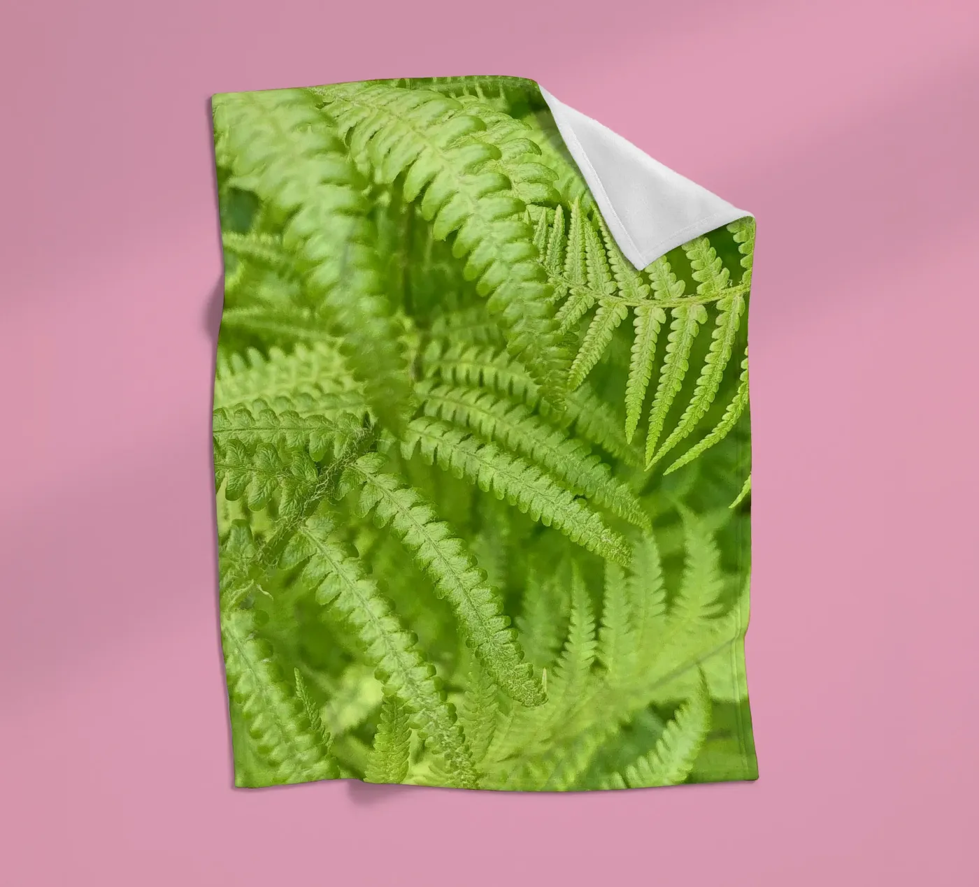 Fern fleece blanket by Art Studio by Iris