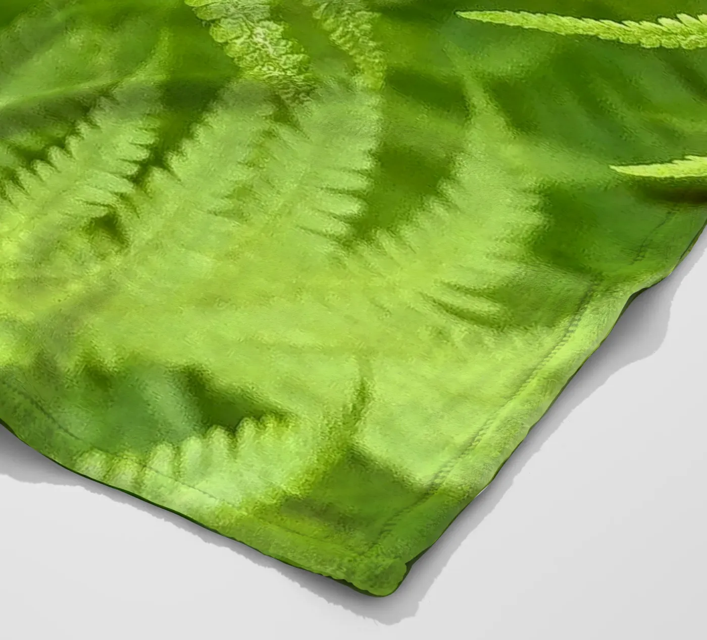 Fern fleece blanket by Art Studio by Iris