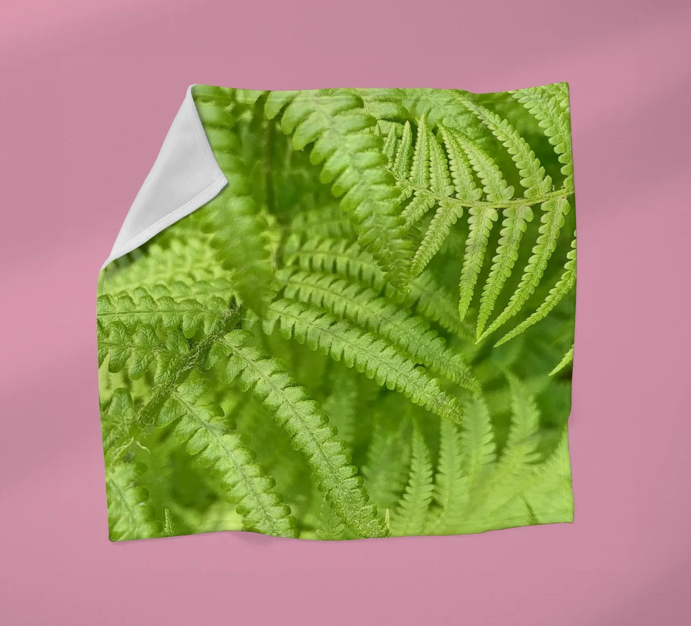 Fern fleece blanket by Art Studio by Iris