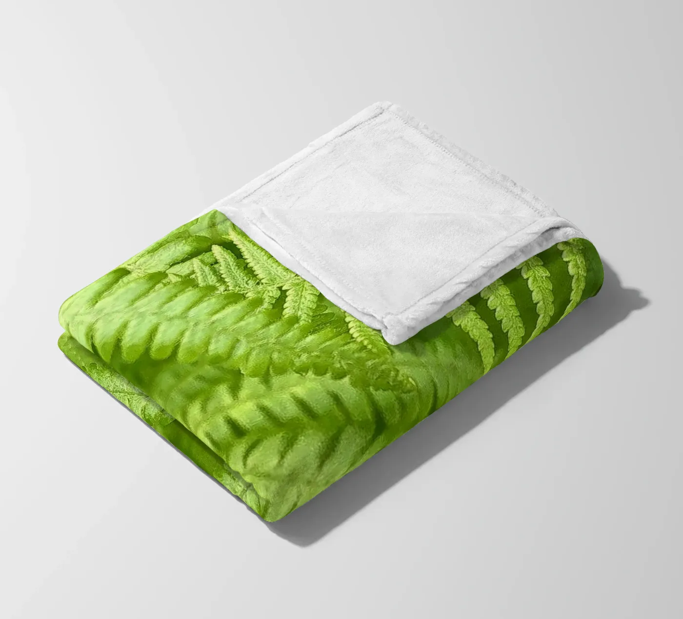 Fern fleece blanket by Art Studio by Iris