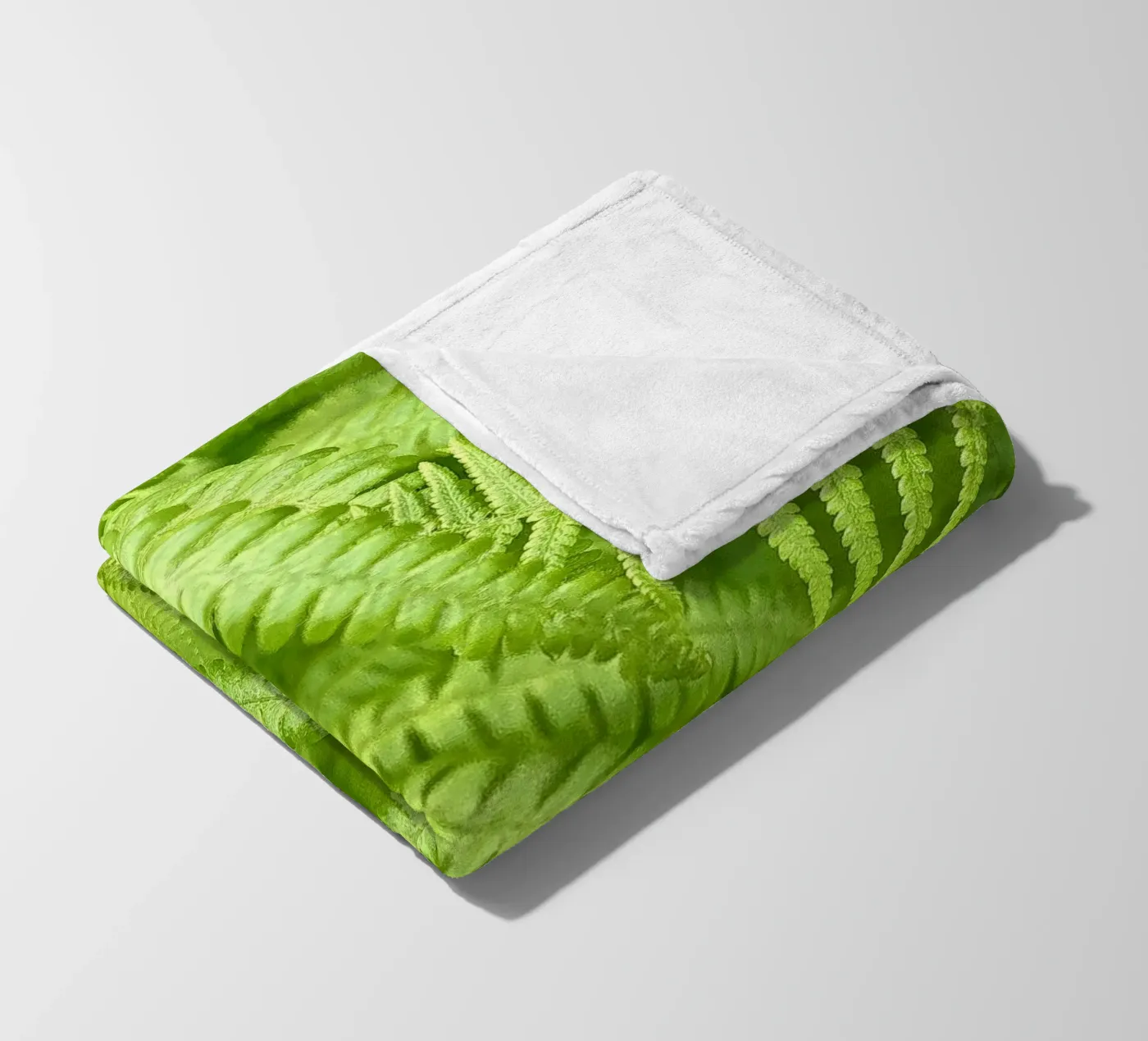 Fern fleece blanket by Art Studio by Iris