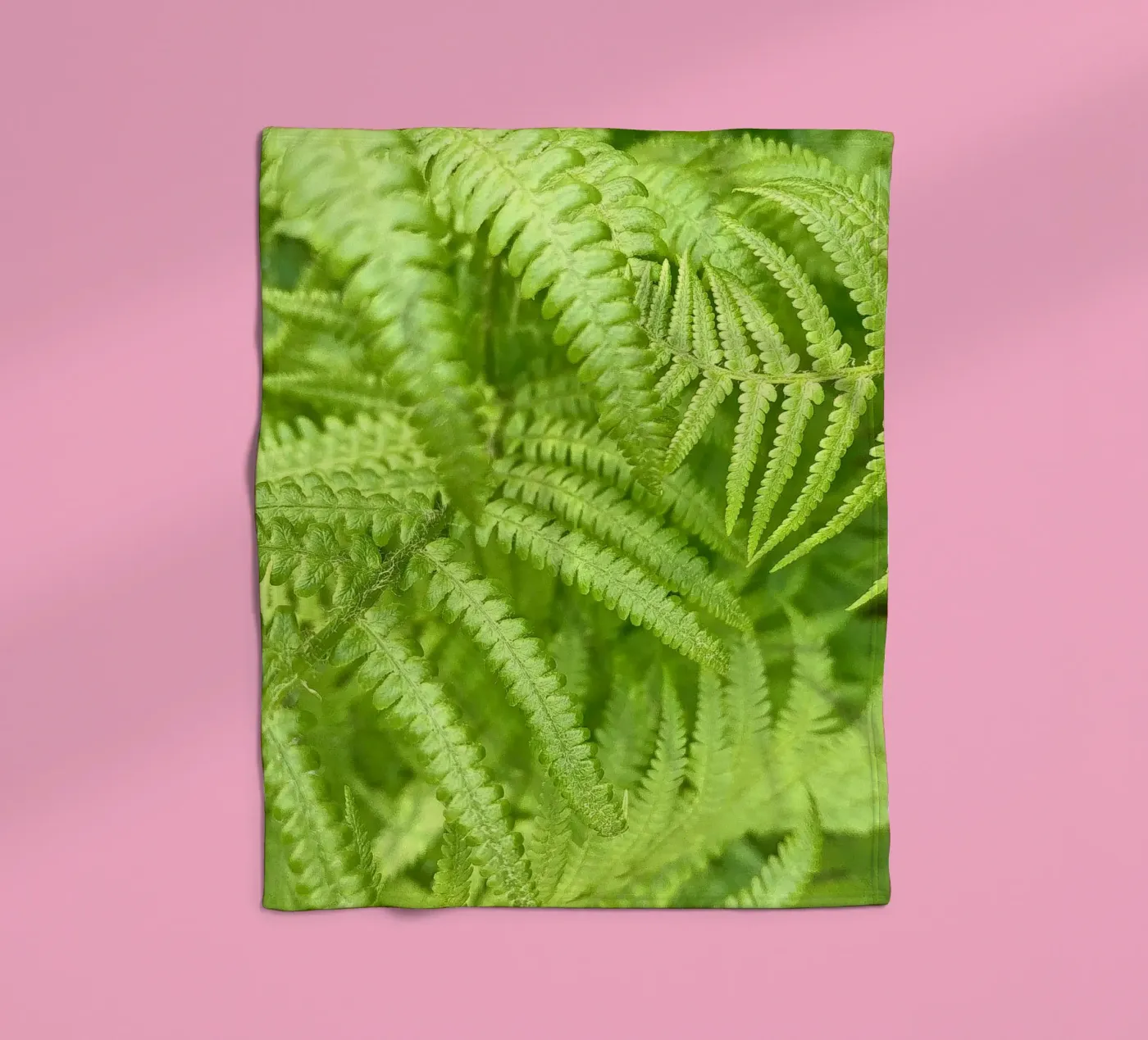 Fern fleece blanket by Art Studio by Iris