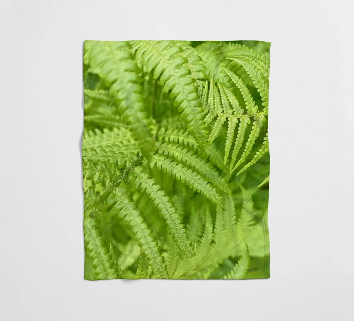 Fern fleece blanket by Art Studio by Iris