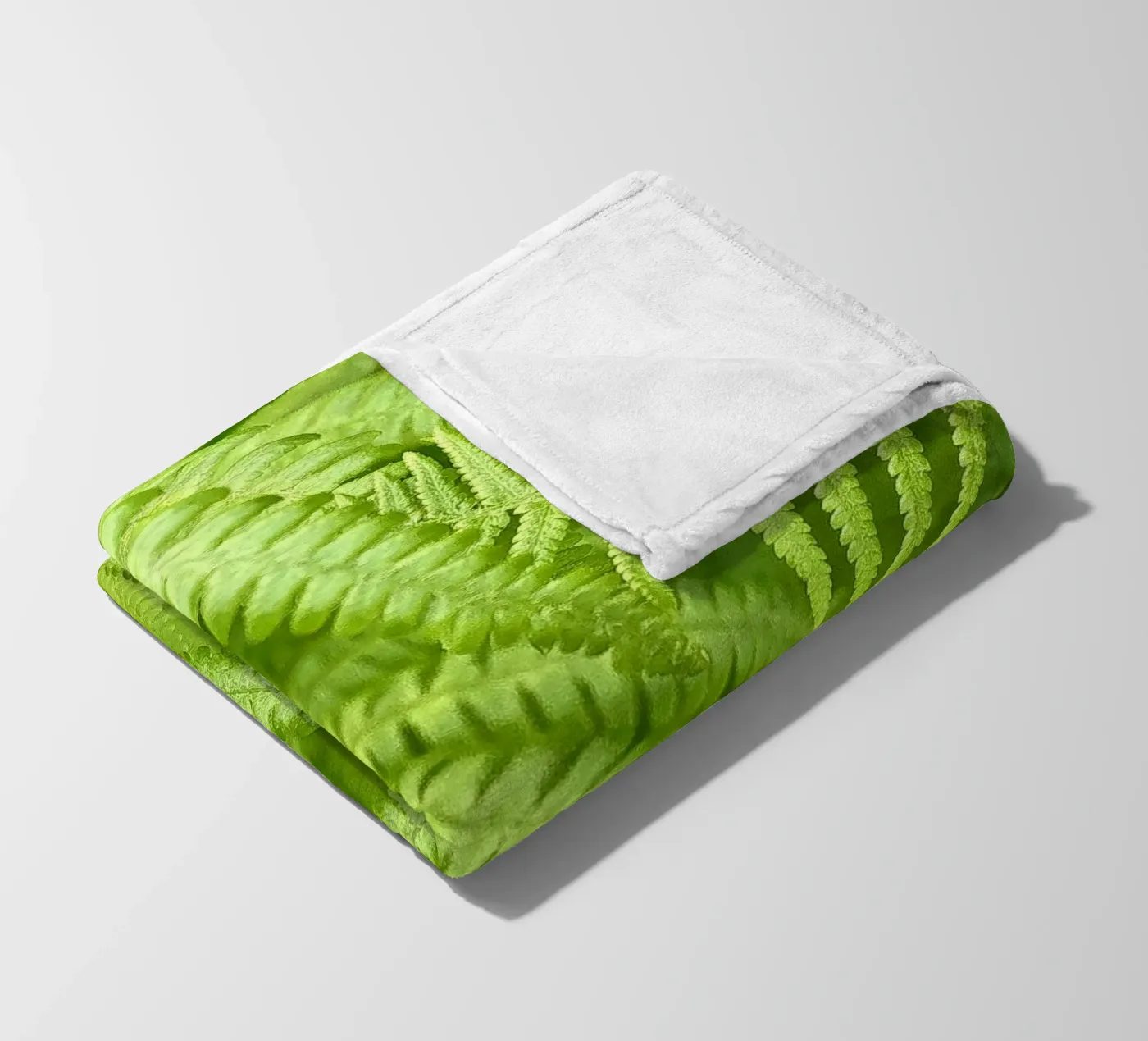 Fern fleece blanket by Art Studio by Iris