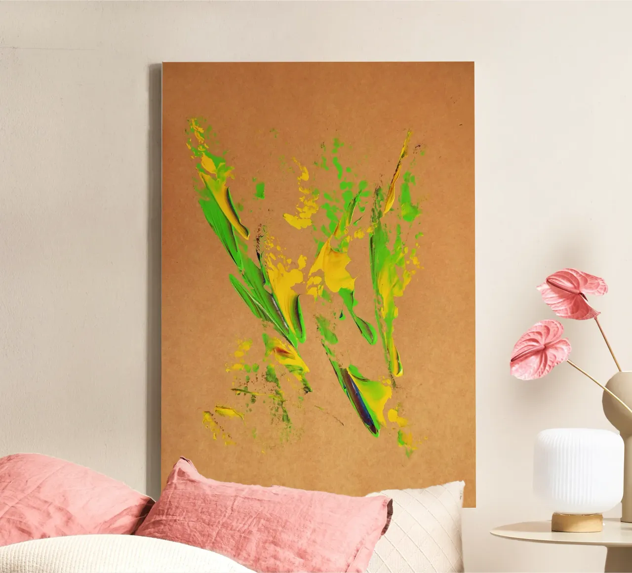 NATURAL STYLE 24 tela con Cornice a cassetta da Thierry Vobmann Abstract painting