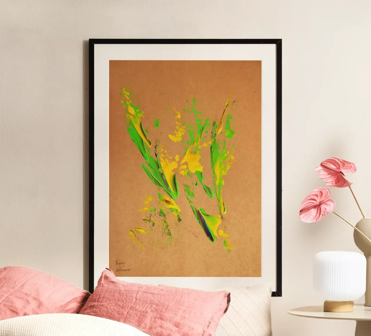 NATURAL STYLE 24 carta hahnemühle da Thierry Vobmann Abstract painting