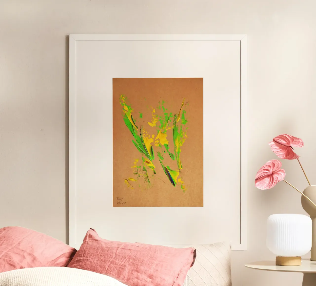 NATURAL STYLE 24 carta hahnemühle da Thierry Vobmann Abstract painting