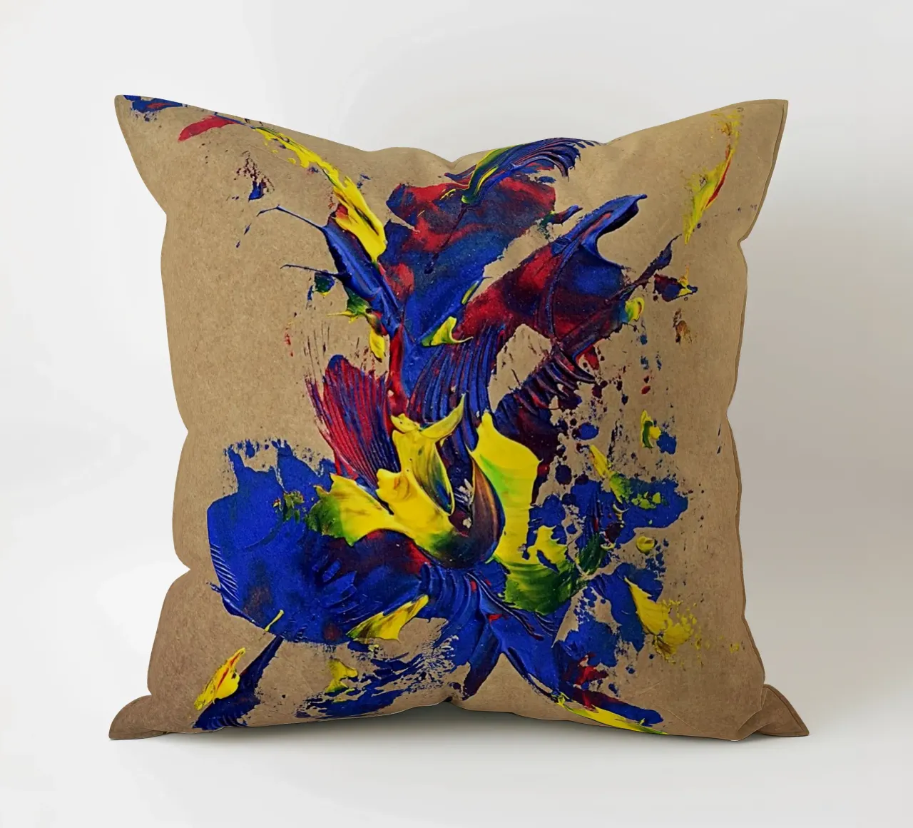 NATURAL STYLE 25 cuscino da Thierry Vobmann Abstract painting