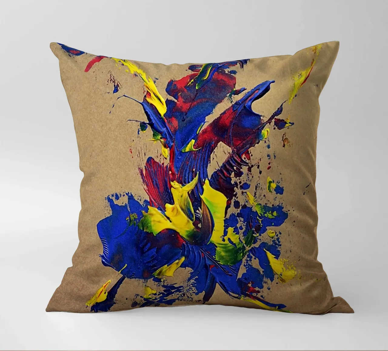 NATURAL STYLE 25 cuscino da Thierry Vobmann Abstract painting