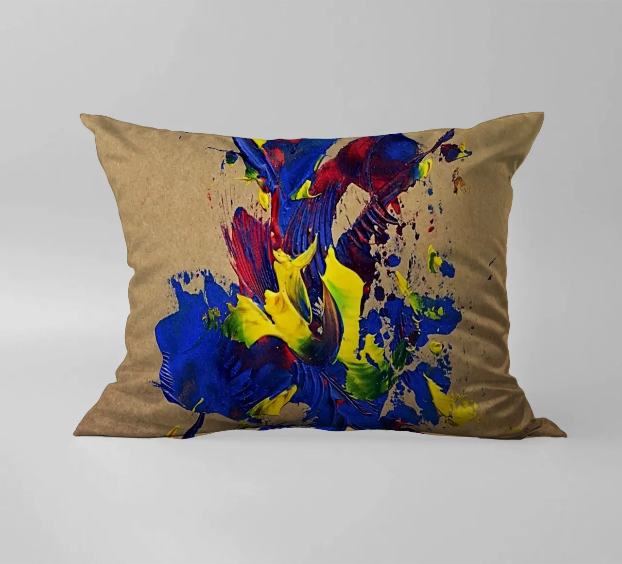 NATURAL STYLE 25 cuscino da Thierry Vobmann Abstract painting