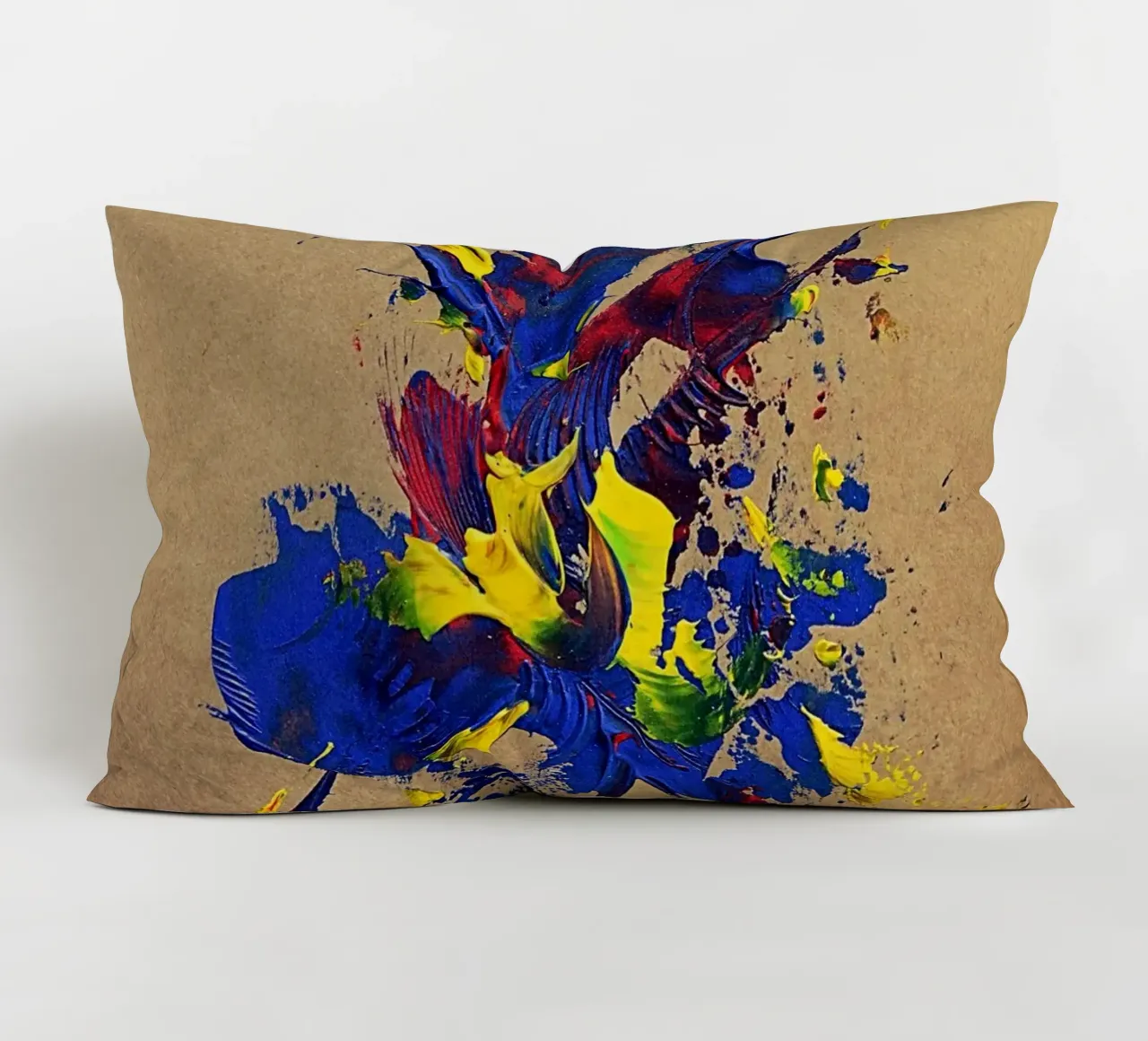 NATURAL STYLE 25 cuscino da Thierry Vobmann Abstract painting