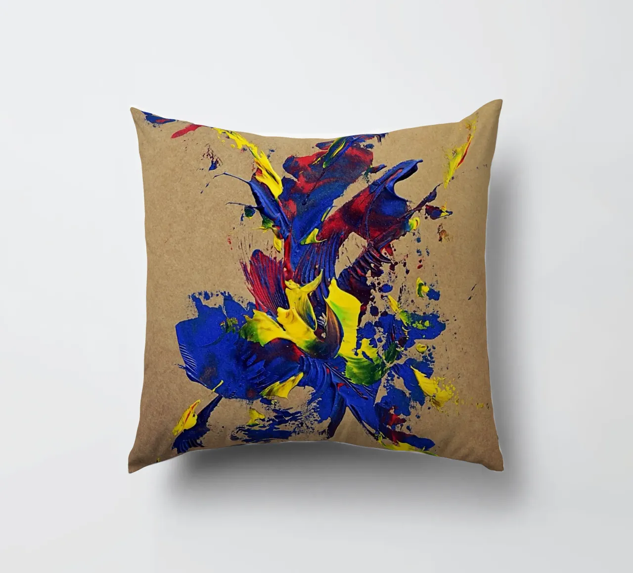 NATURAL STYLE 25 cuscino da Thierry Vobmann Abstract painting