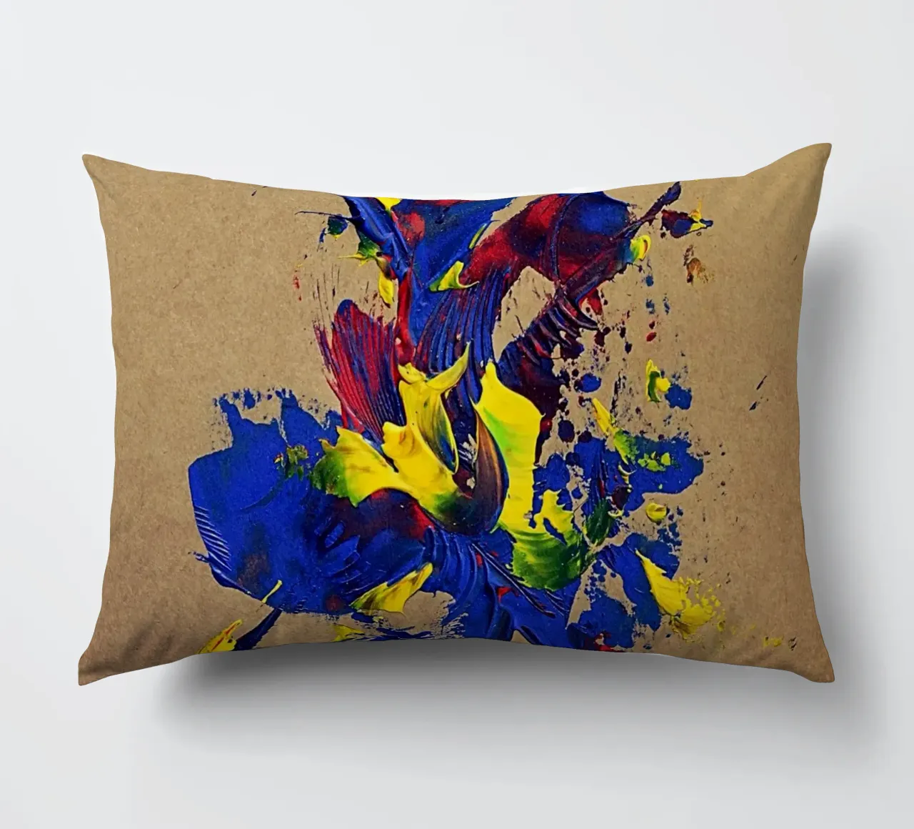 NATURAL STYLE 25 cuscino da Thierry Vobmann Abstract painting