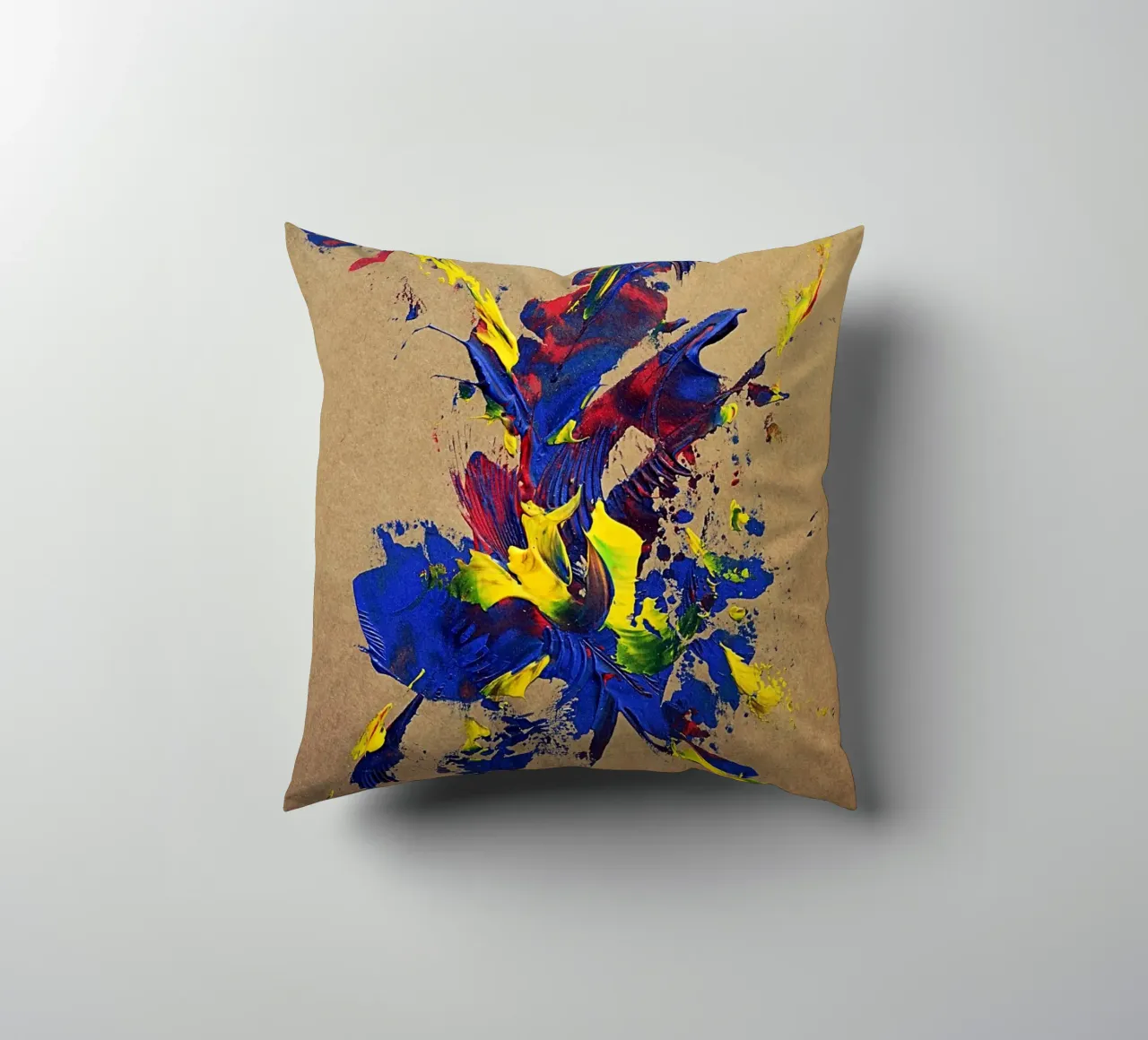 NATURAL STYLE 25 cuscino da Thierry Vobmann Abstract painting