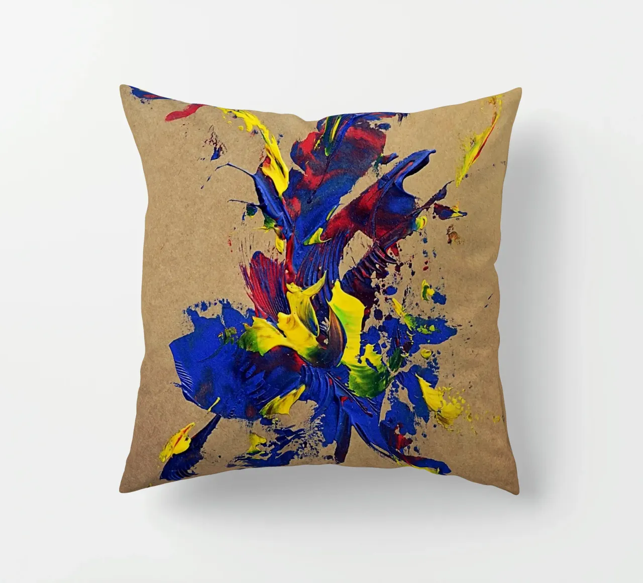 NATURAL STYLE 25 cuscino da Thierry Vobmann Abstract painting