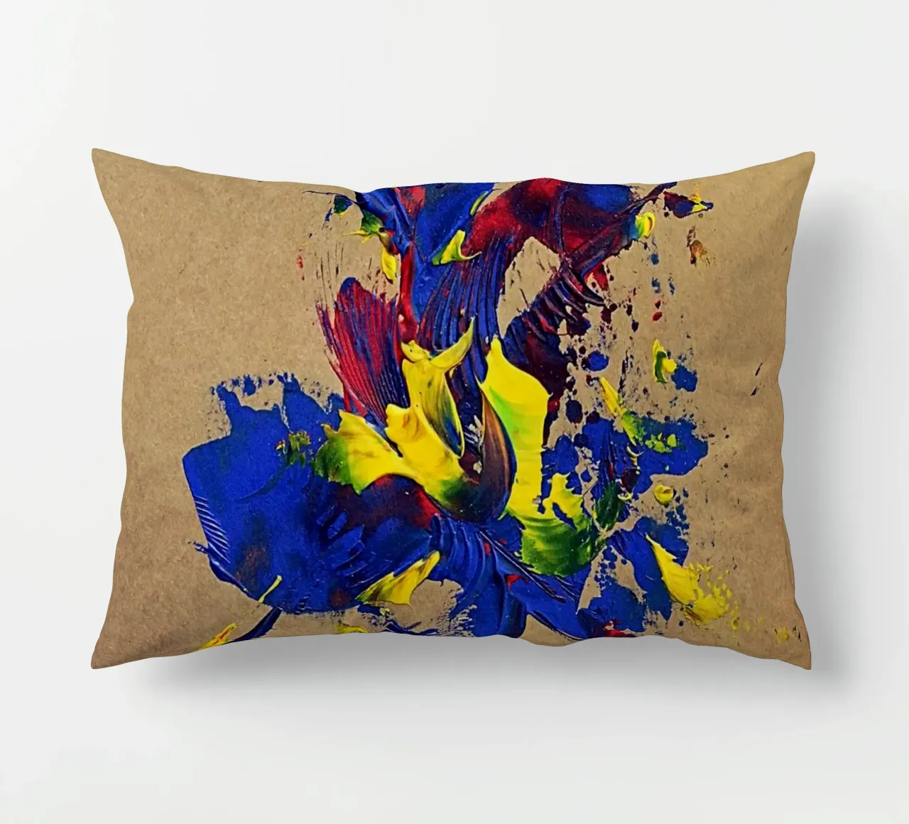 NATURAL STYLE 25 cuscino da Thierry Vobmann Abstract painting