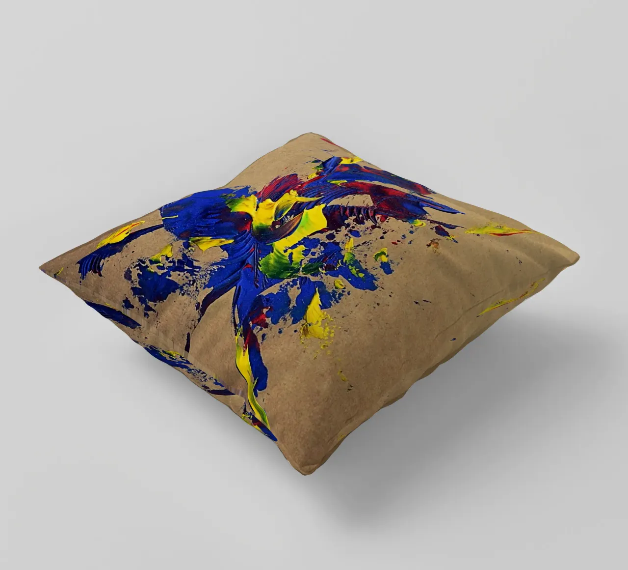 NATURAL STYLE 25 cuscino da Thierry Vobmann Abstract painting