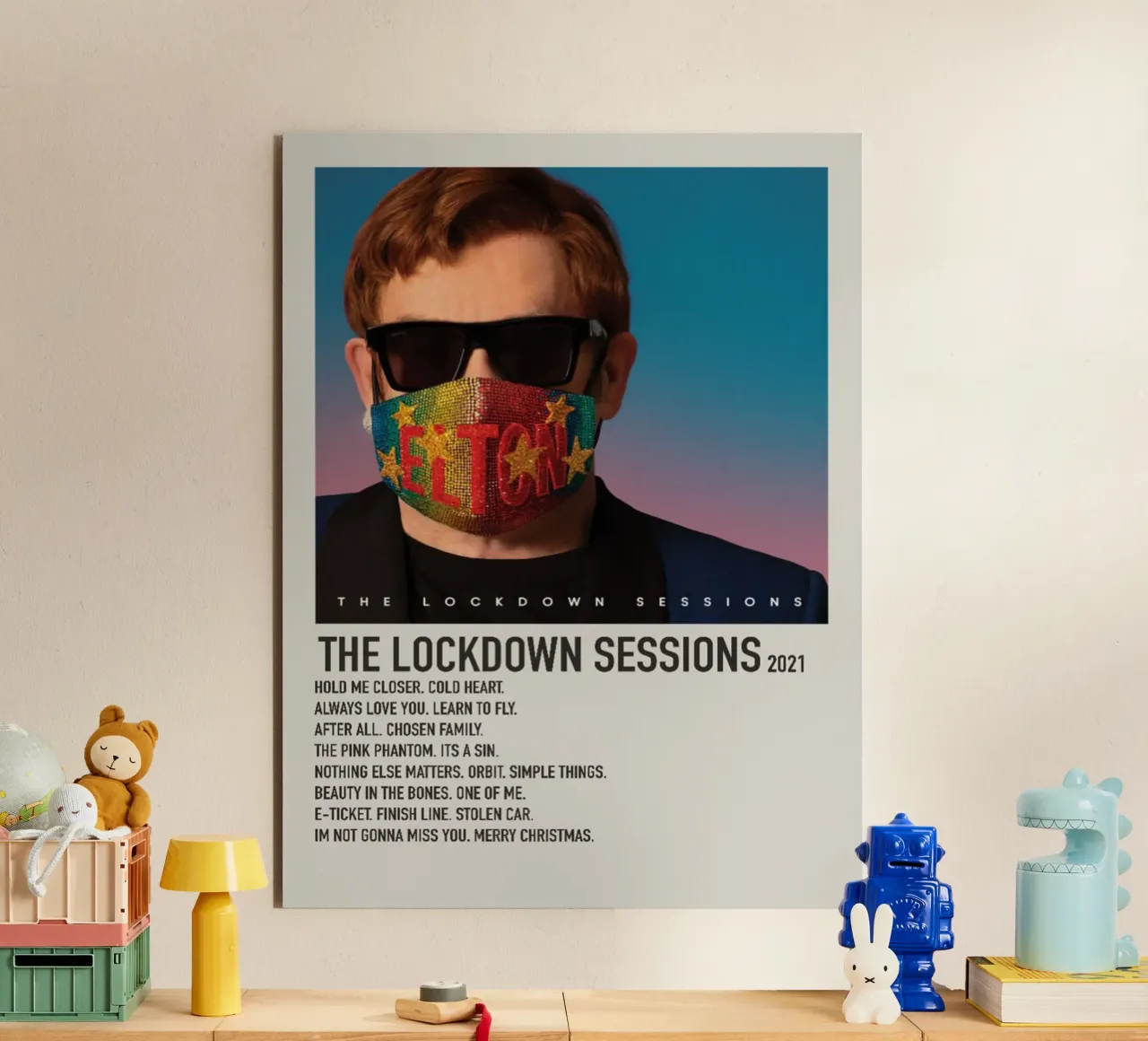 THE LOCKDOWN SESSIONS 2021 alluminio dibond da SoundStudio
