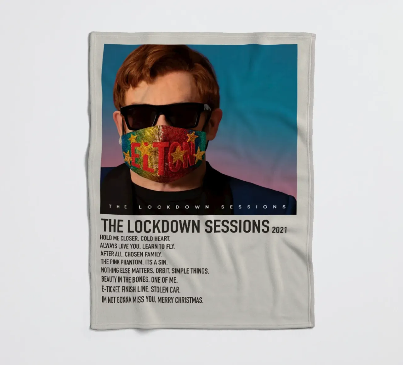 THE LOCKDOWN SESSIONS 2021 coperta in pile da SoundStudio