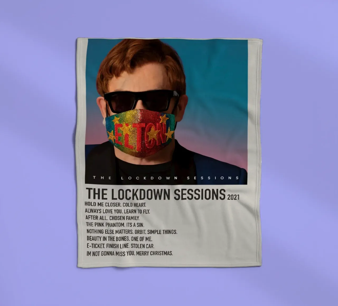 THE LOCKDOWN SESSIONS 2021 coperta in pile da SoundStudio