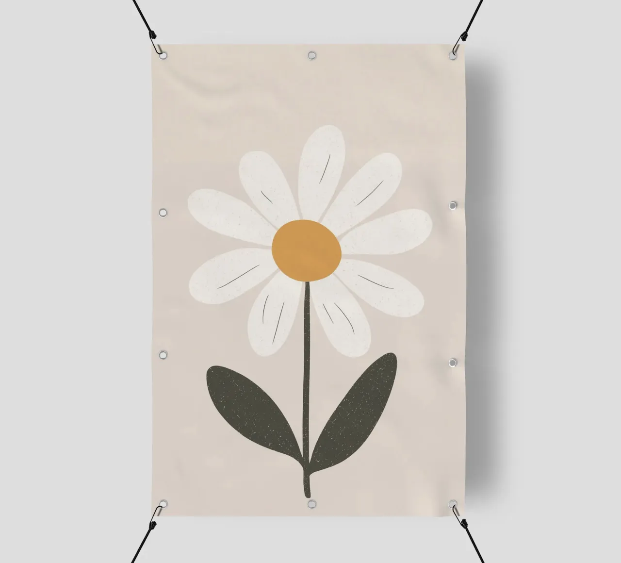 Nursery wall art, Flower kids room prints, playroom decor pvc cover by Little Lola