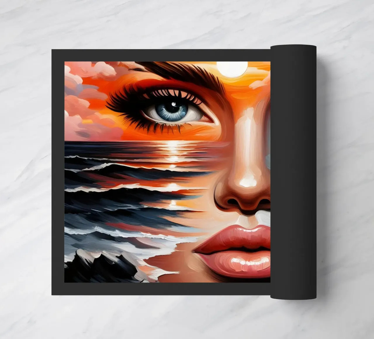 Ritratto di mare zerbino da ARTOMATIC