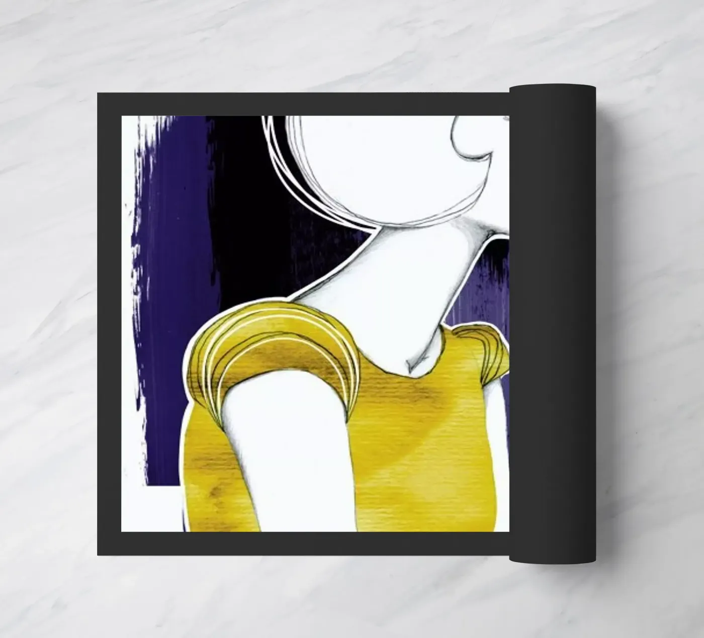 Irma Gold deurmat van youdesignme