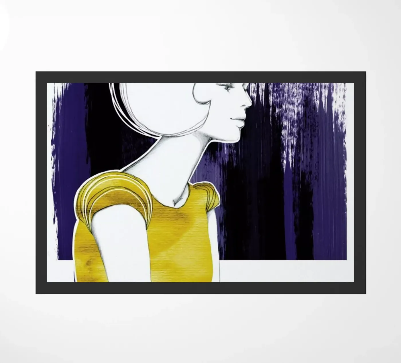 Irma Gold deurmat van youdesignme