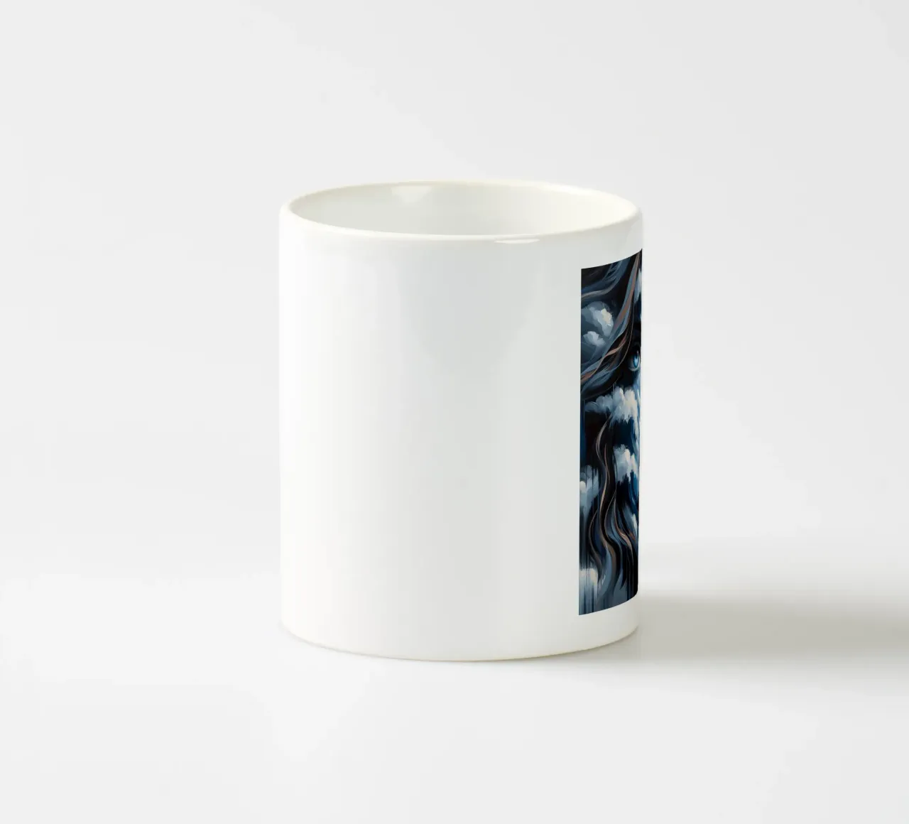 Ritratto di mare e onde tazza in ceramica da ARTOMATIC