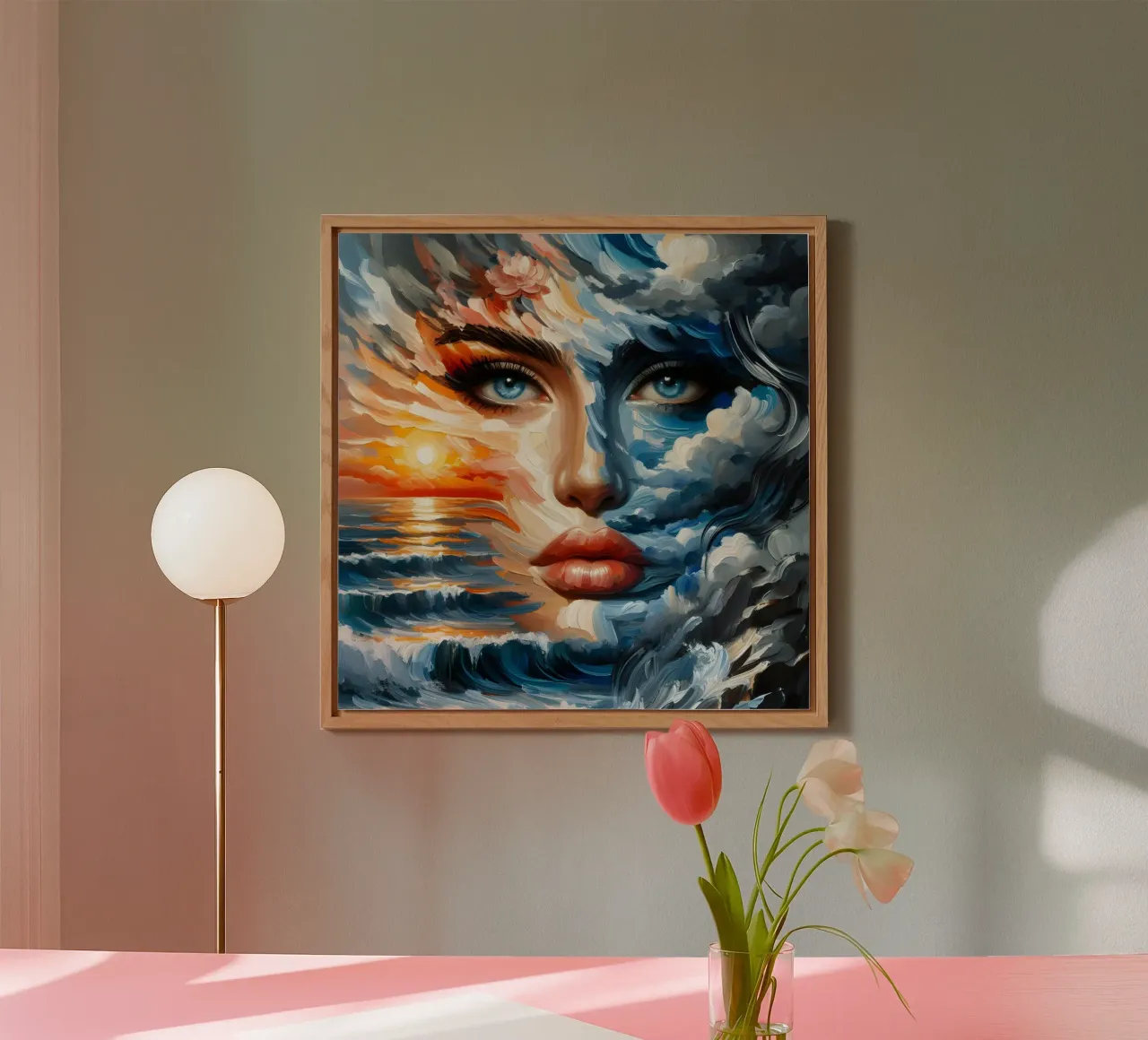 DIPINGERE LE ONDE pannello forex da ARTOMATIC