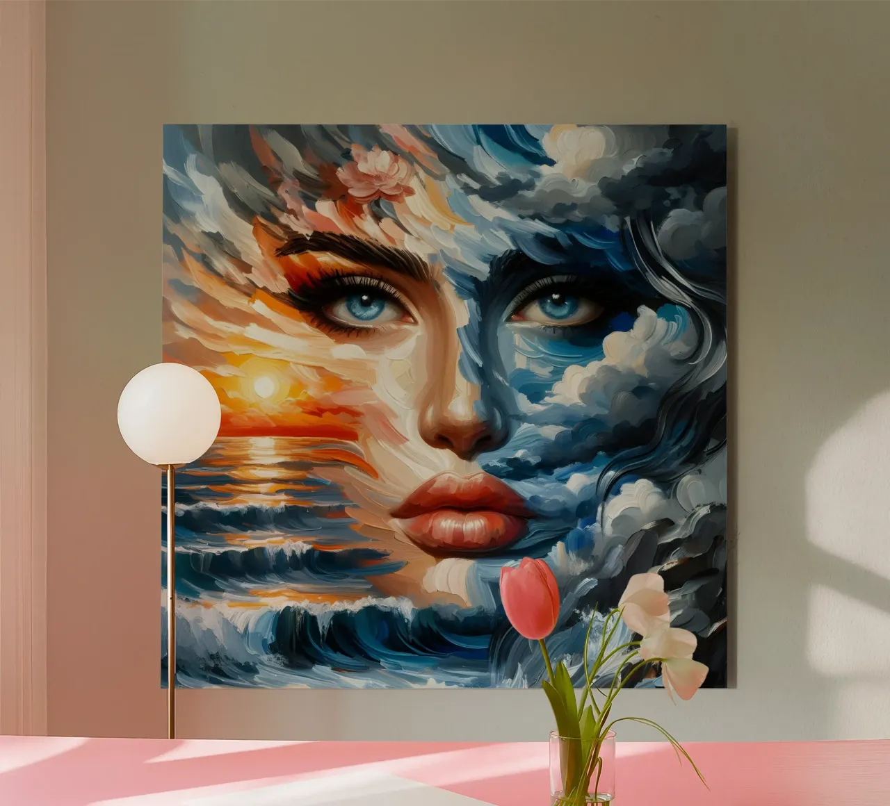 DIPINGERE LE ONDE pannello forex da ARTOMATIC