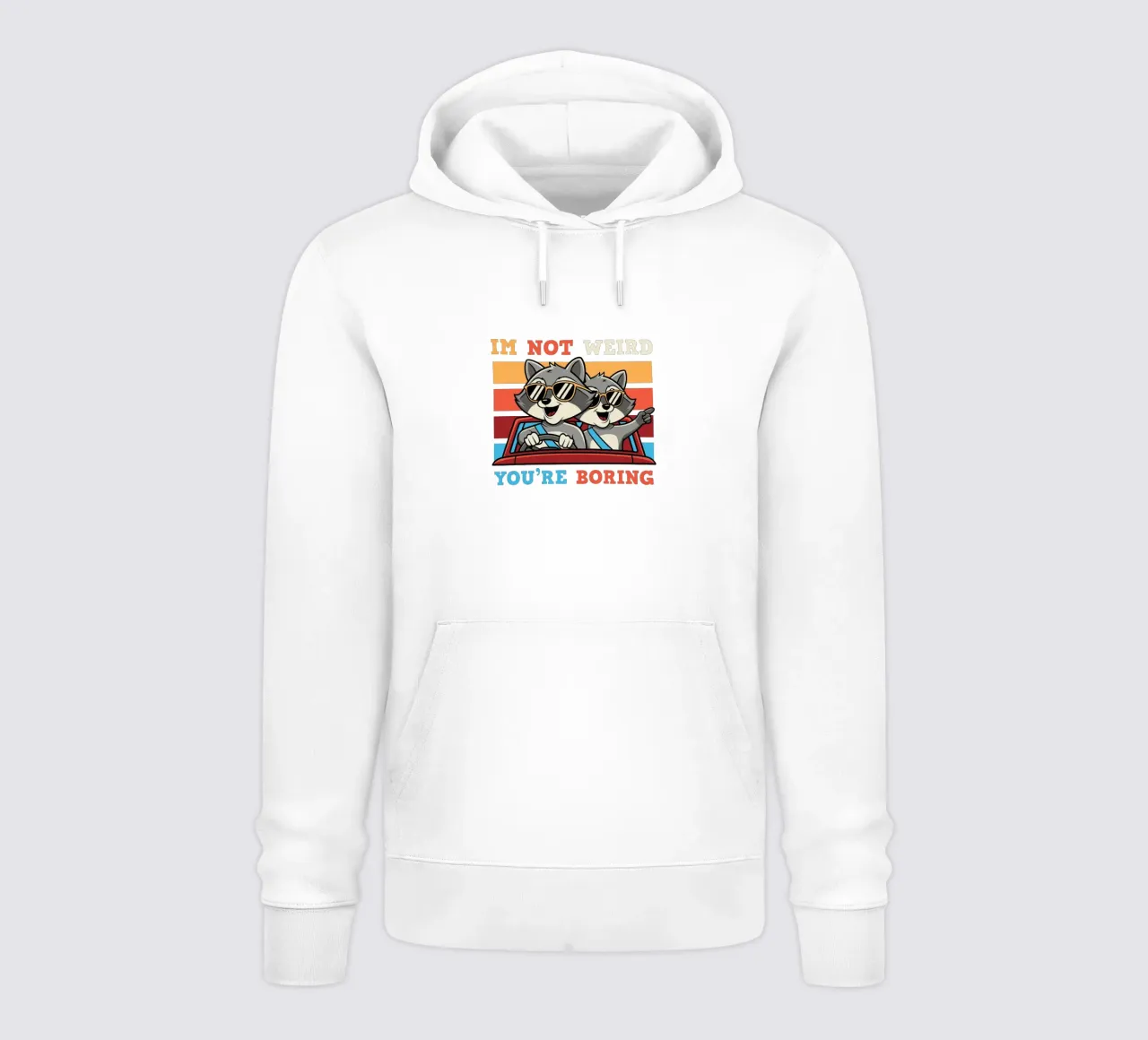 I'm not weird, you're boring Hoodie von edsonramosart