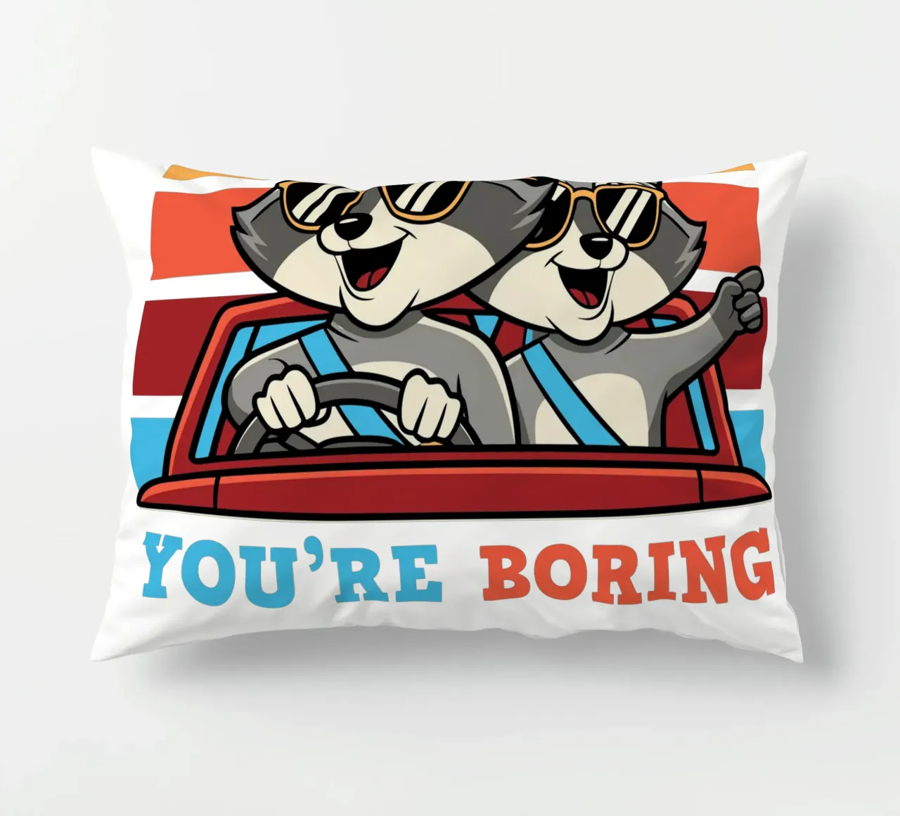 I'm not weird, you're boring Kissen von edsonramosart
