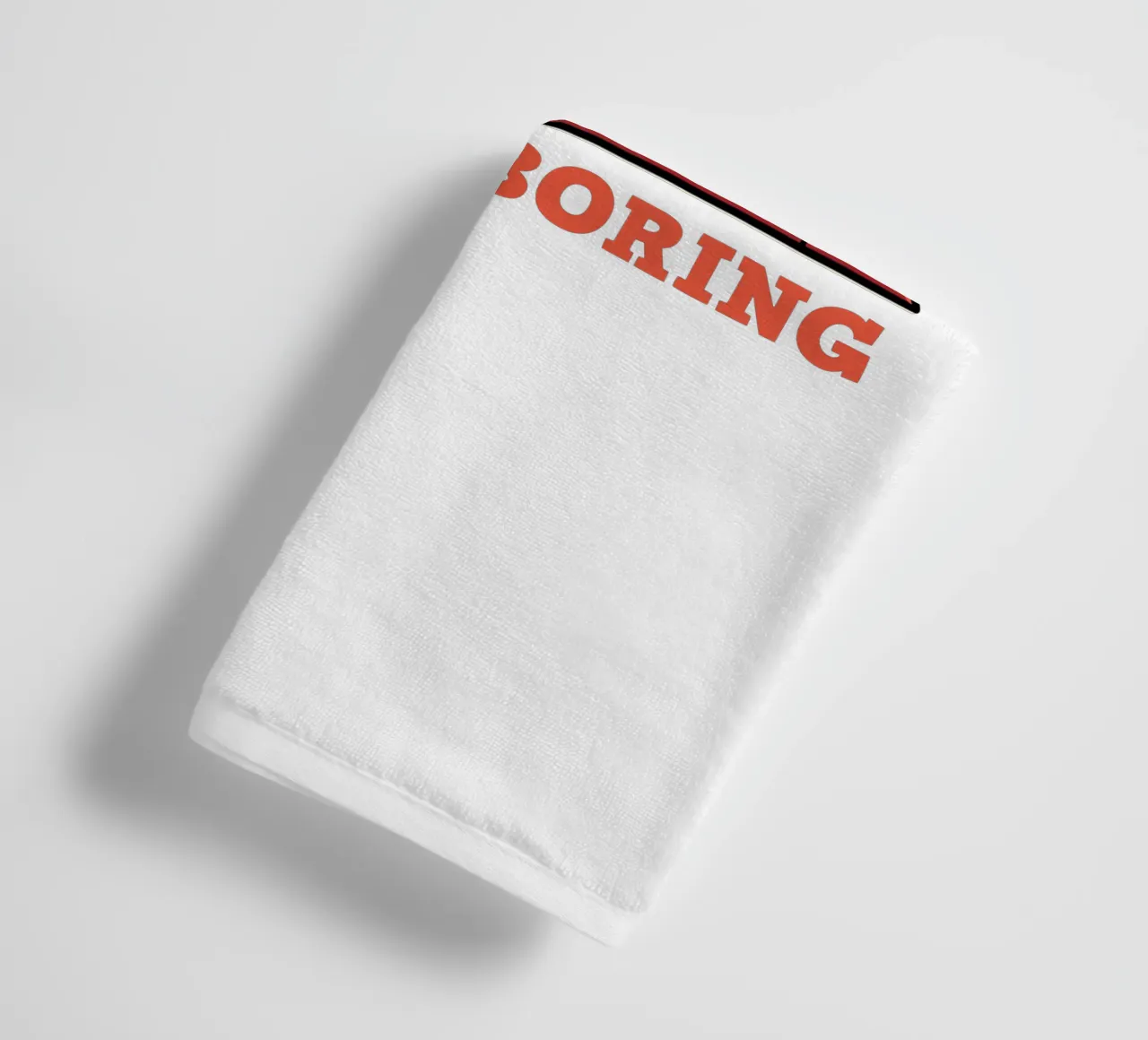 I'm not weird, you're boring asciugamano da bagno da edsonramosart