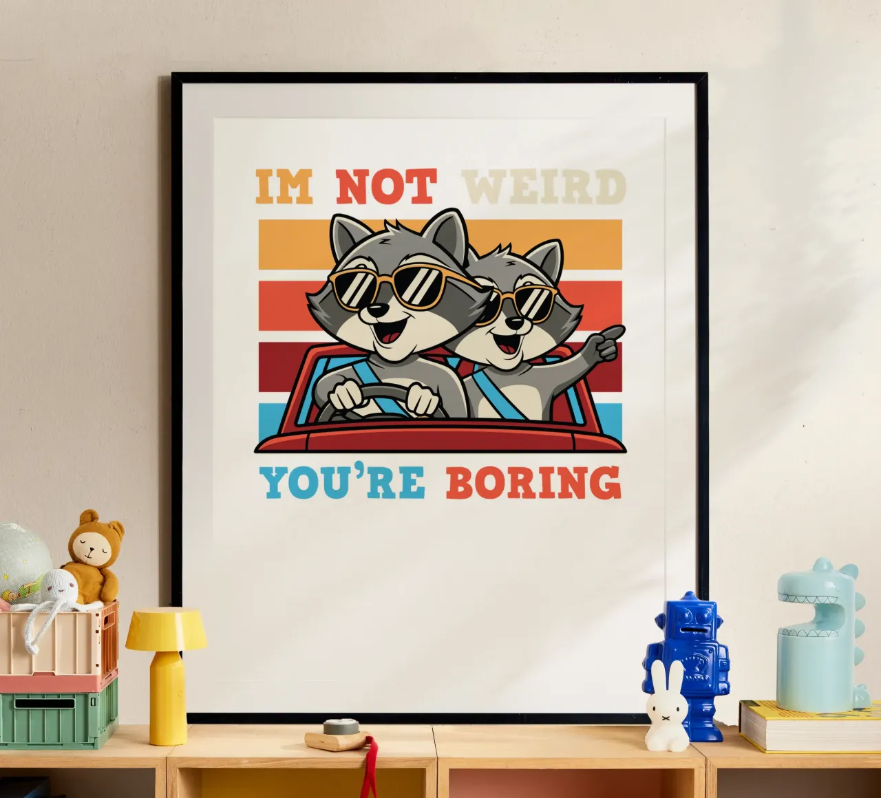 I'm not weird, you're boring carta hahnemühle da edsonramosart