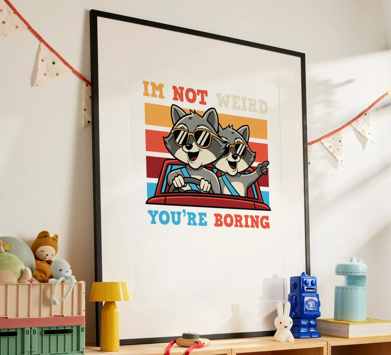 I'm not weird, you're boring carta hahnemühle da edsonramosart