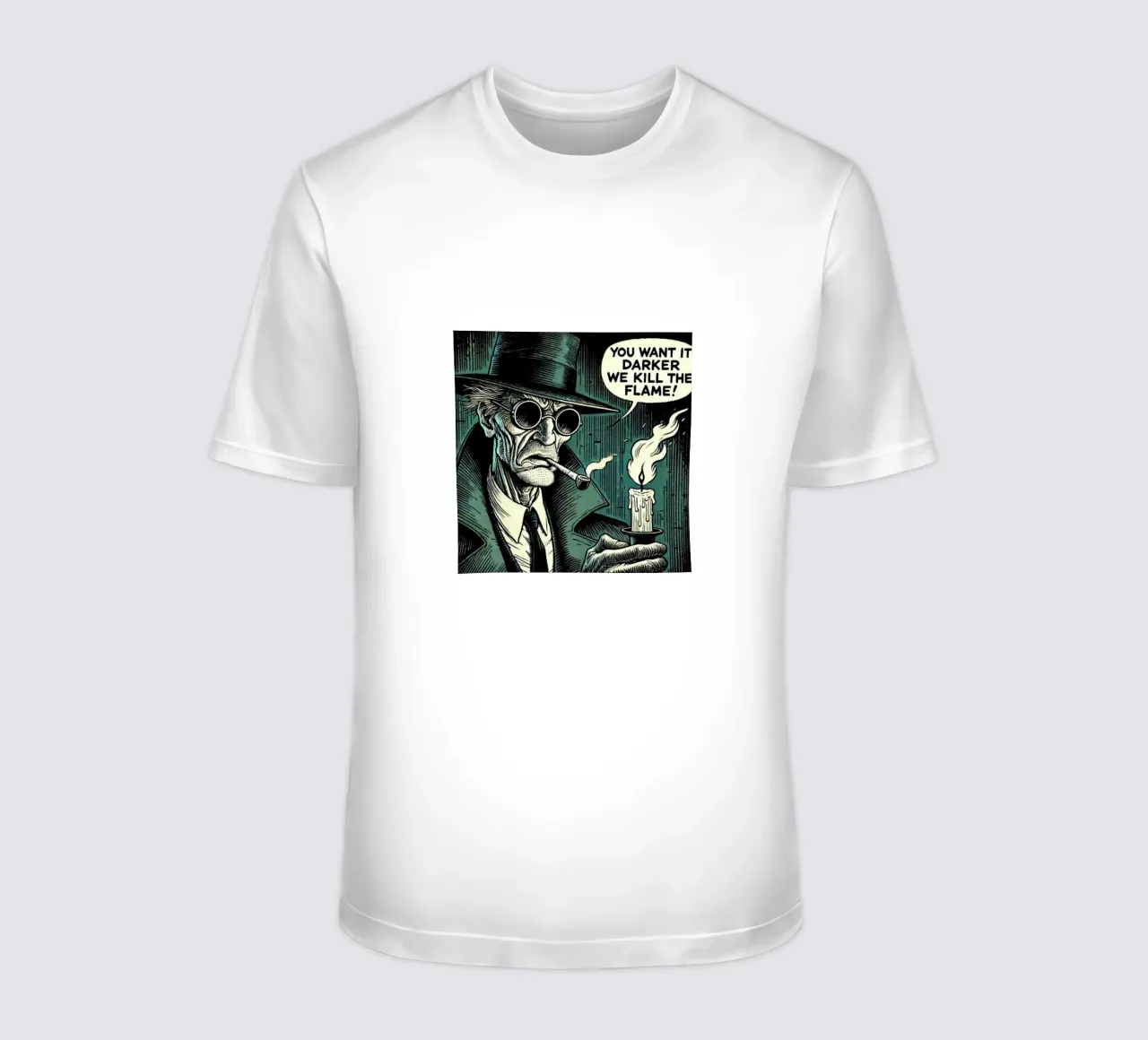you want it darker - Vintage Poster t-shirt da posterprints-by-nomad