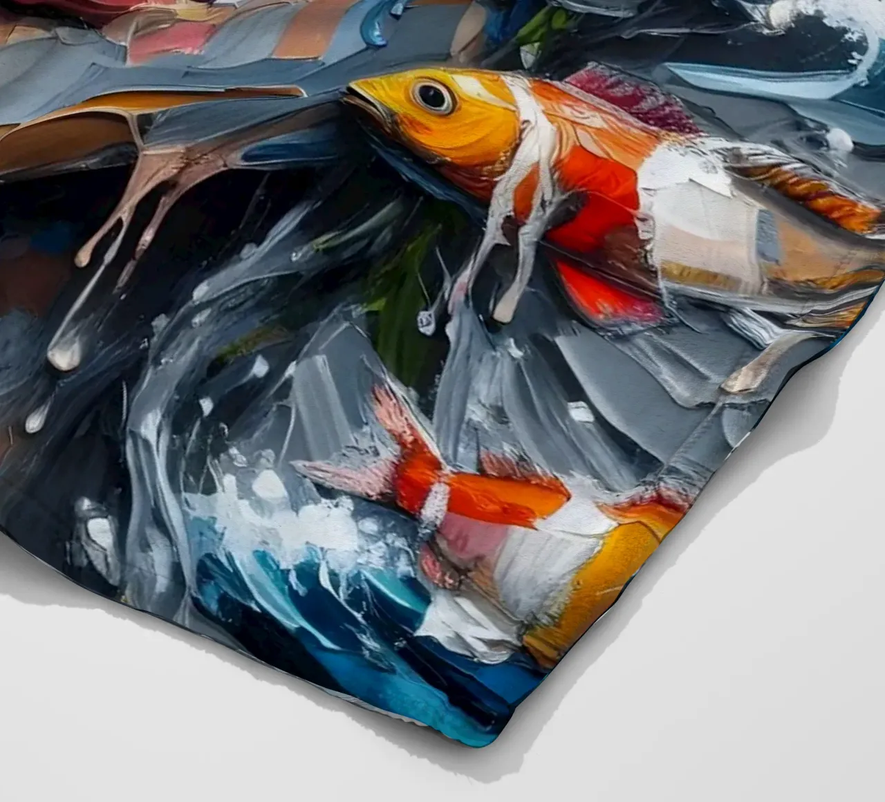 CI SONO MOLTI ALTRI PESCI NEL MARE RITRATTO coperta in pile da ARTOMATIC