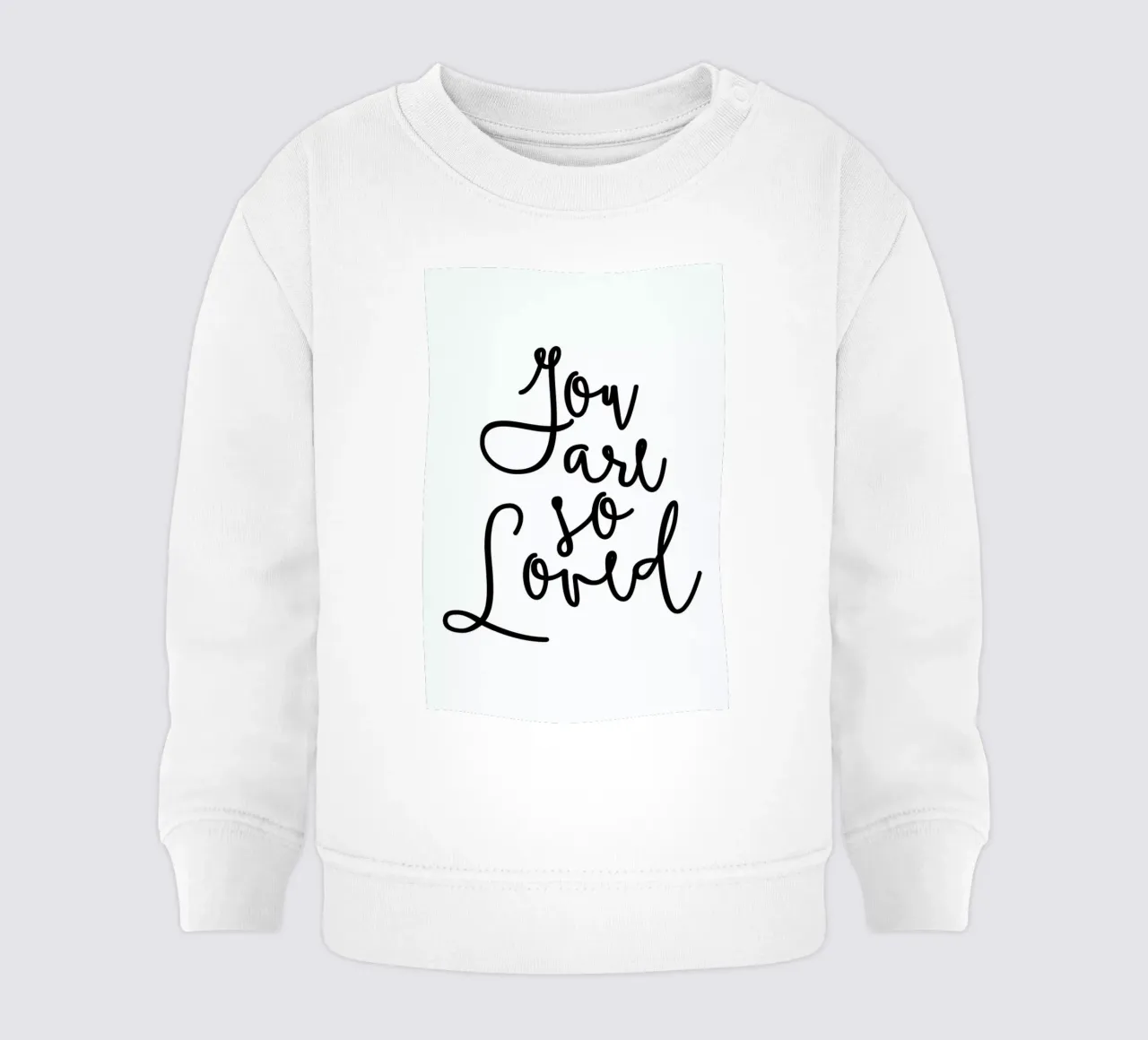 You Are So Loved felpa neonato da Honeymoon Hotel