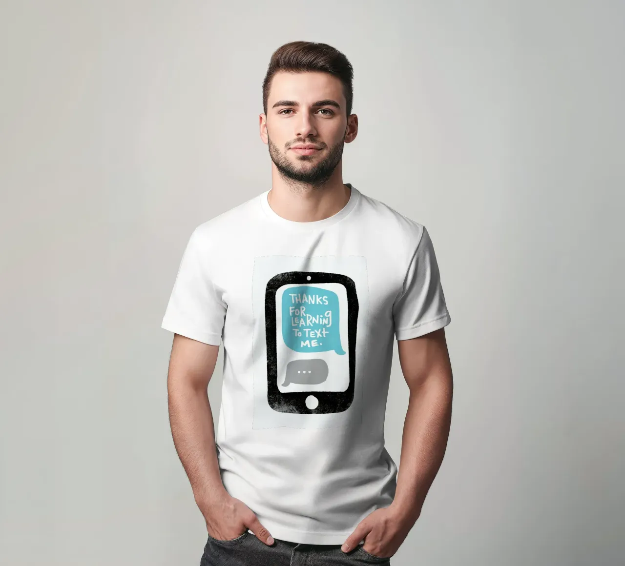 Moms Text t-shirt da Matthew Taylor Wilson