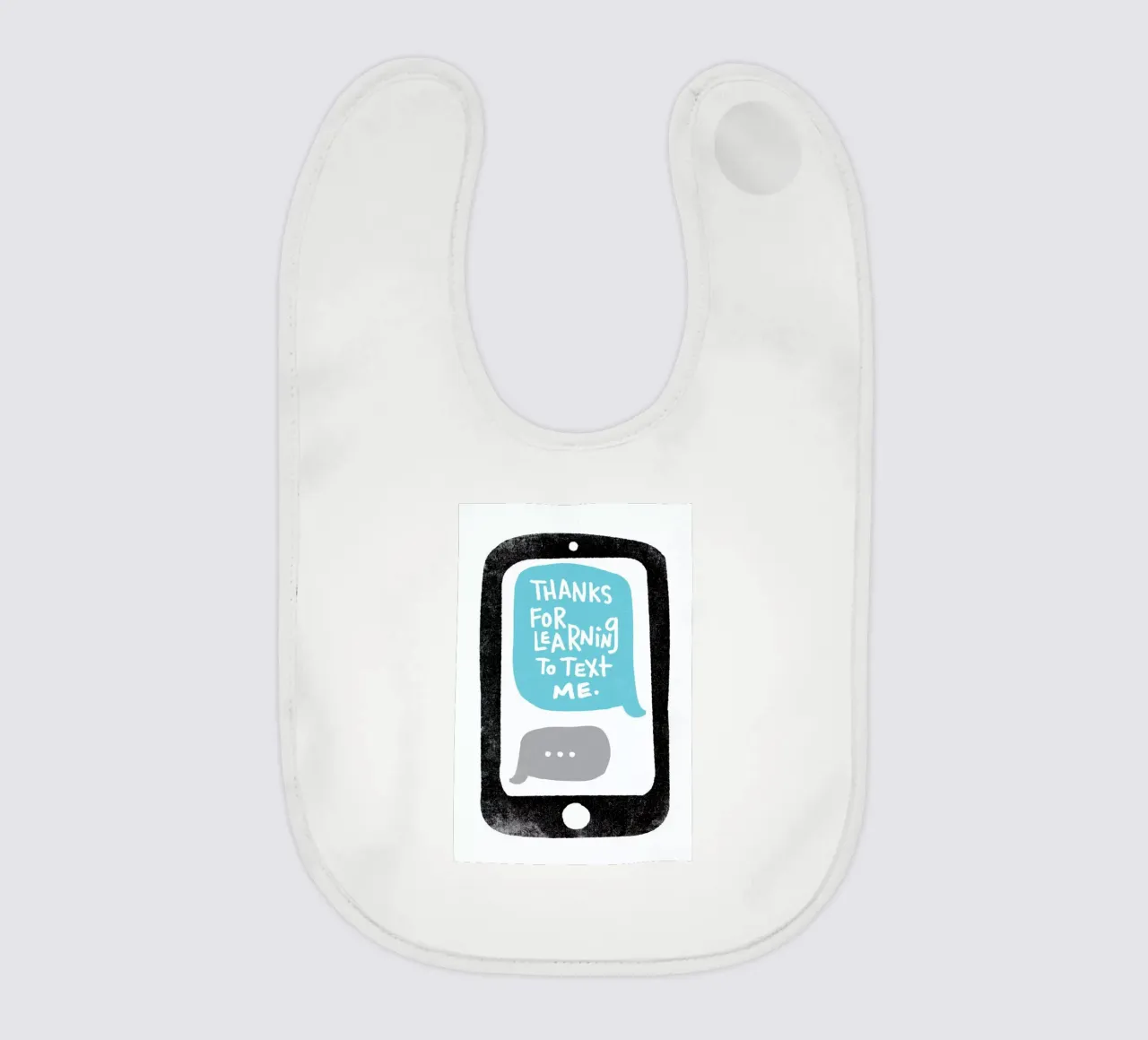 Moms Text bavaglino da Matthew Taylor Wilson