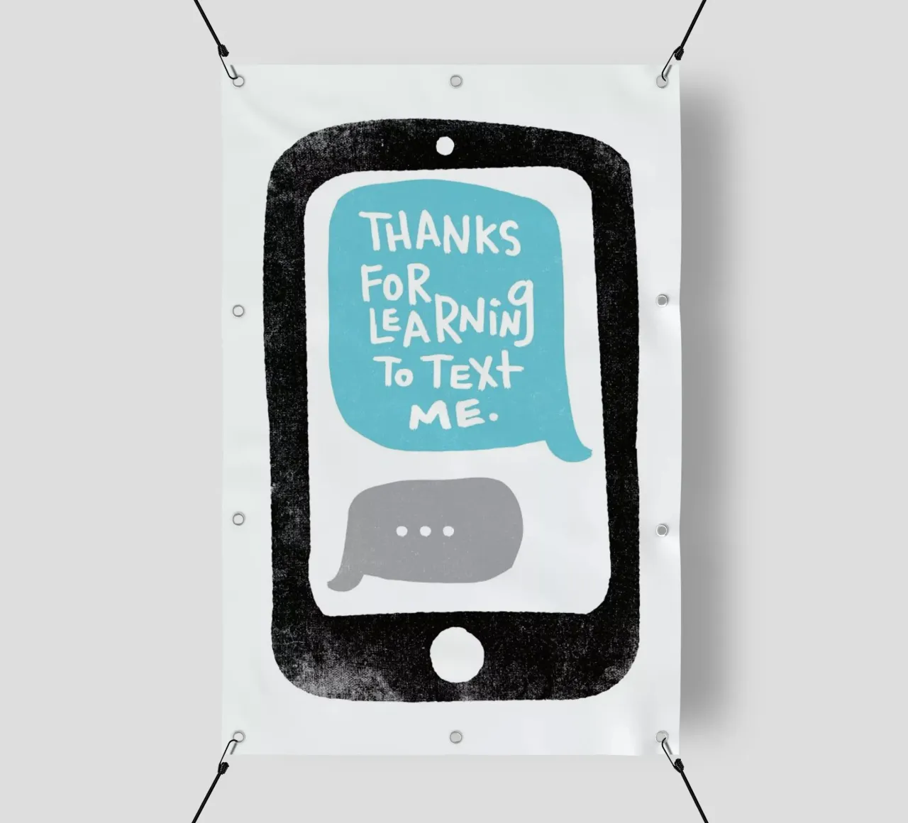 Moms Text telo in pvc da Matthew Taylor Wilson