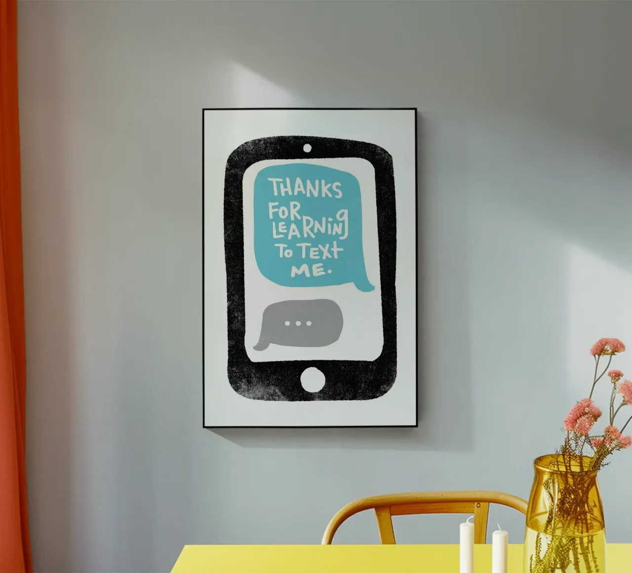 Moms Text plexiglass da Matthew Taylor Wilson