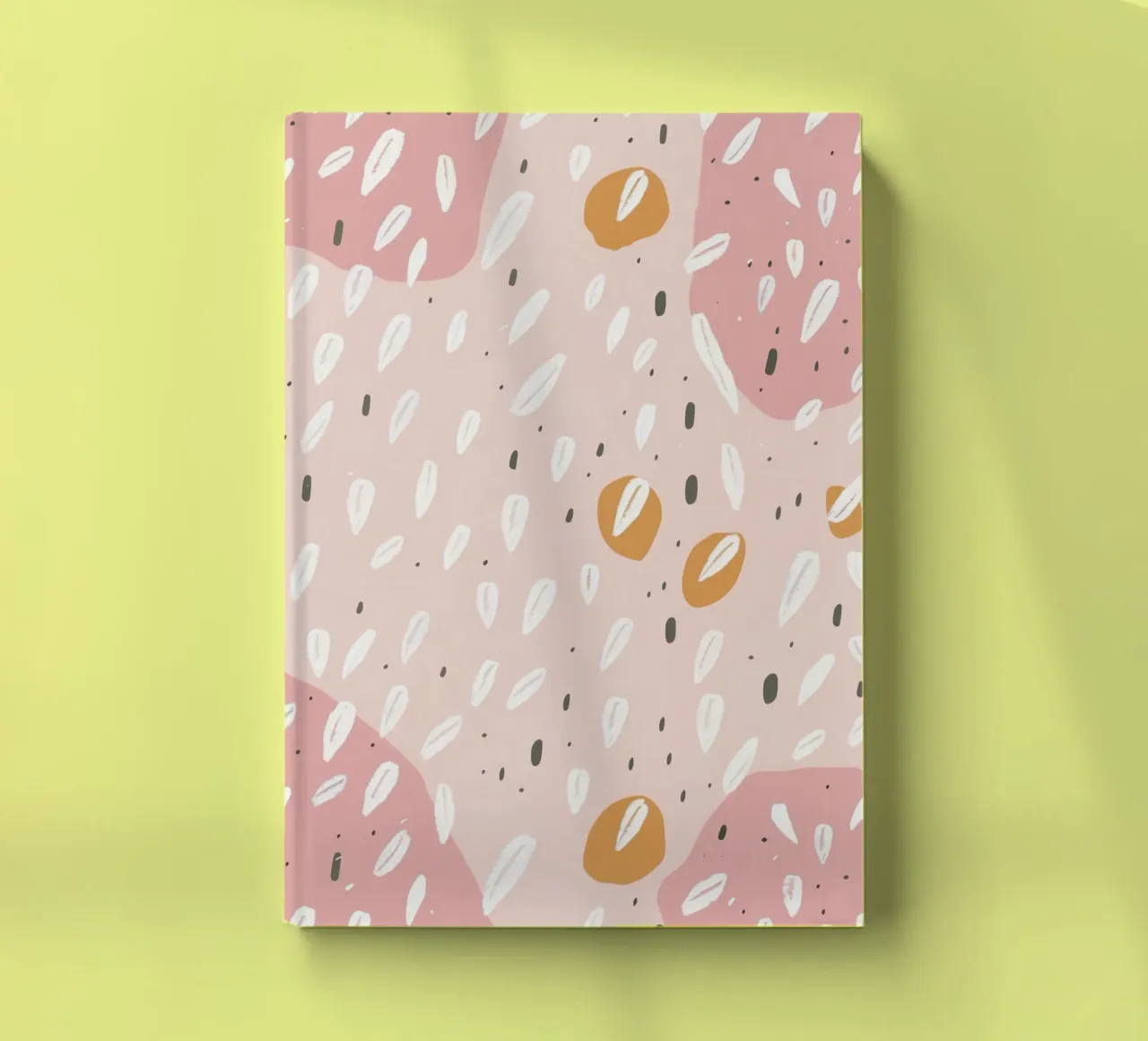 Pastel Abstract Print for Nursery notebook by Little Lola