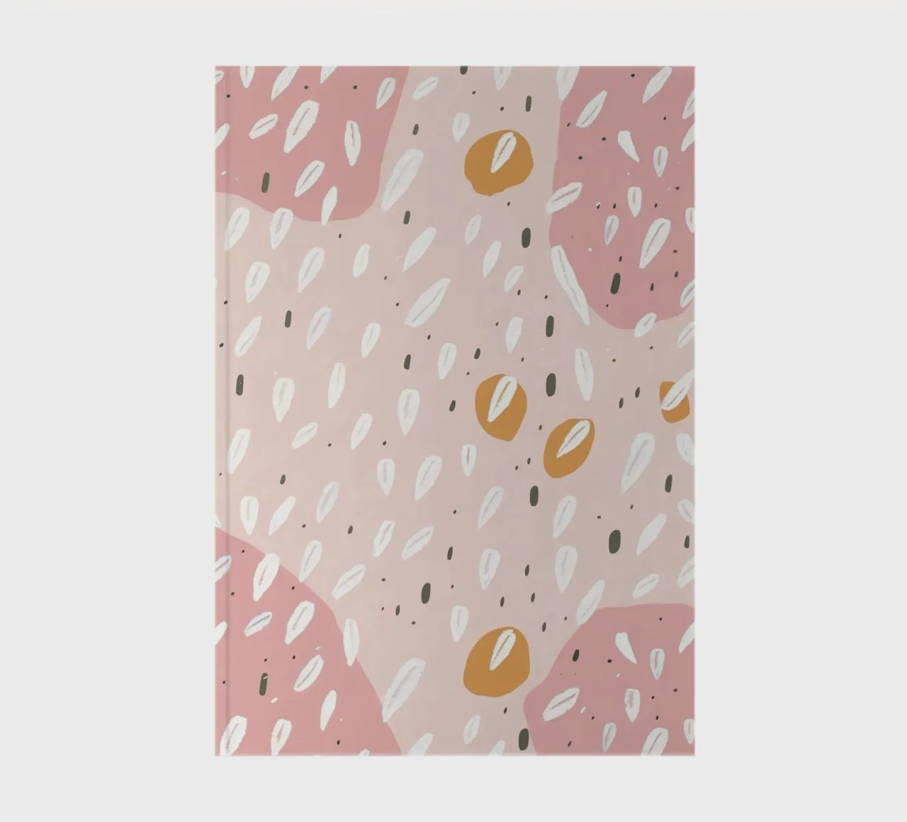 Pastel Abstract Print for Nursery notebook by Little Lola